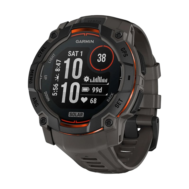 【美品】Garmin ガミン Instinct Black (3819) Garmin Instinct® 3 | AMOLED | Rugged GPS Smartwatch | 45mm